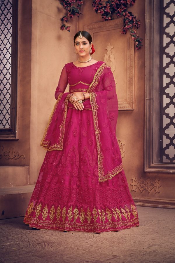 Pink Wedding Lehenga