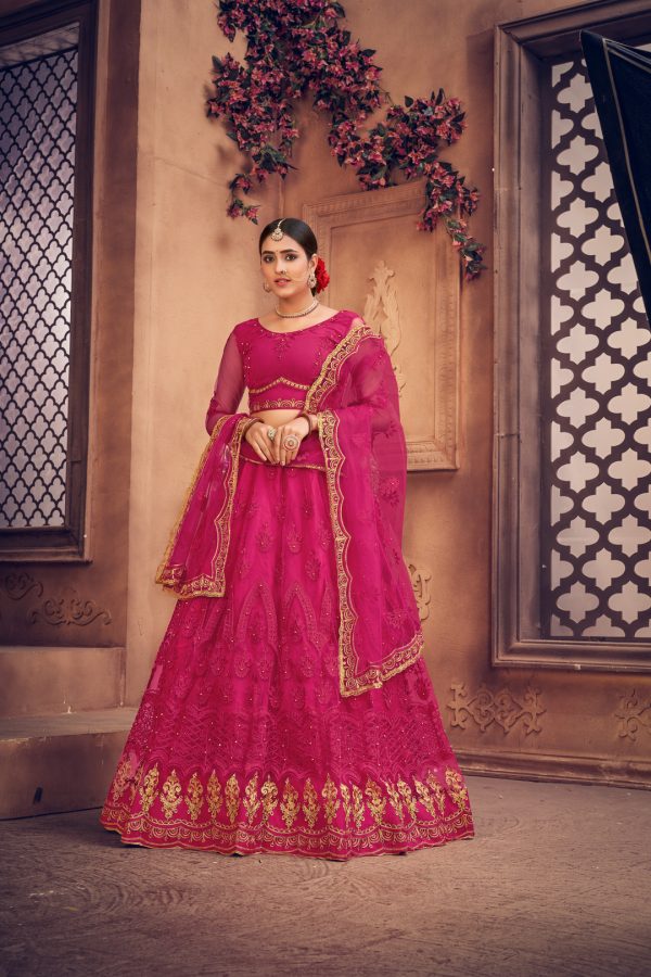 Pink Wedding Lehenga