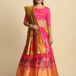 Perrot Design Pink Lehenga