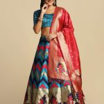 Silk Sky Lehenga Choli