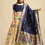 Silk Parrot Lehenga Choli