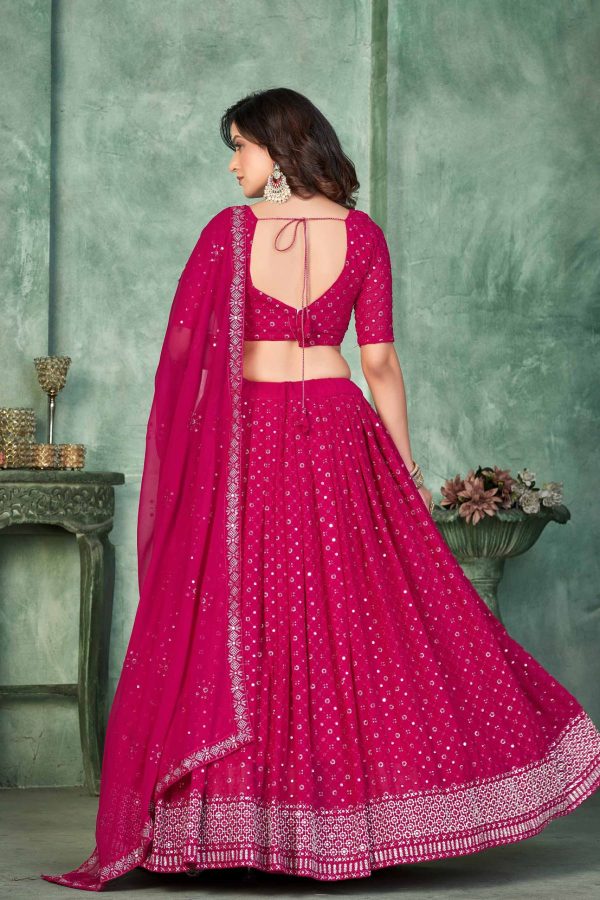 Pink Designer Lehenga Choli