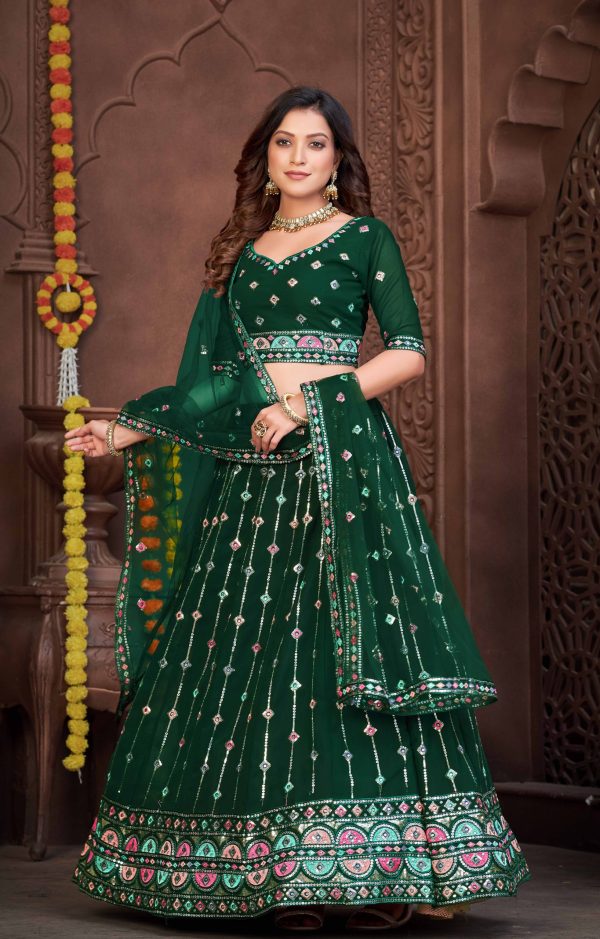 Georgette Lehenga Choli