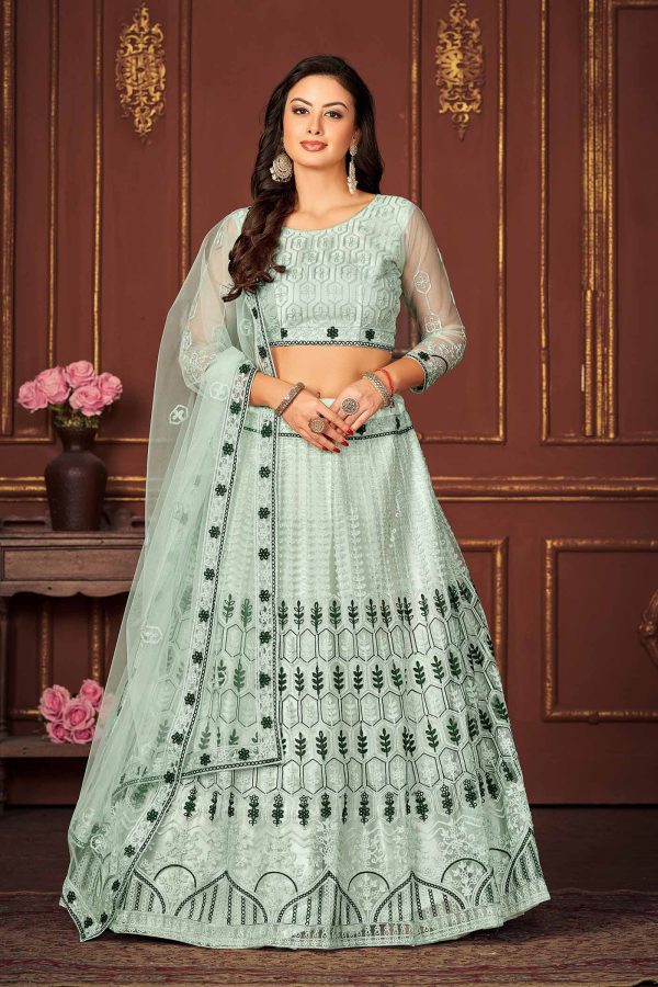 Sky Net Lehenga