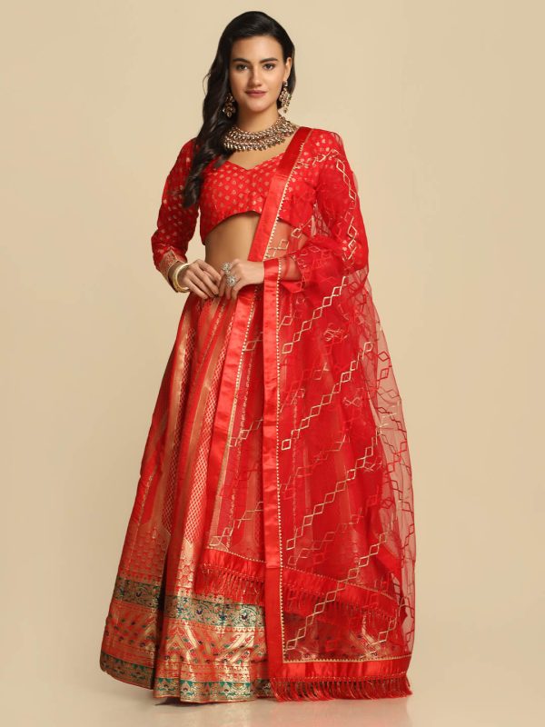 Red Lehenga Choli