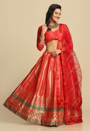 Red Lehenga Choli