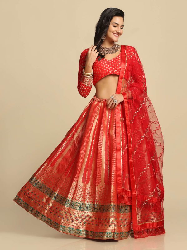 Red Lehenga Choli