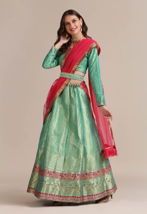 Rama Lehenga Choli