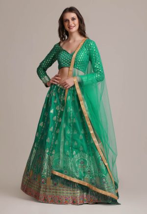 Rama Lehenga Choli