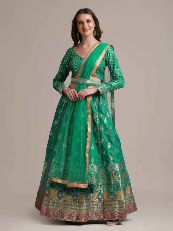 Rama Lehenga Choli