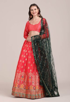 Pink Lehenga Choli