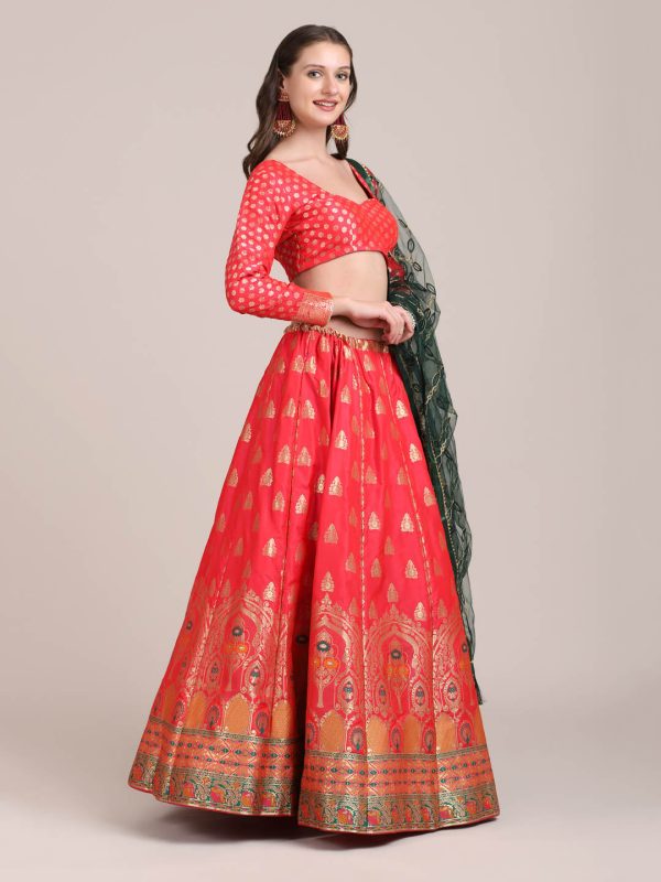 Pink Lehenga Choli