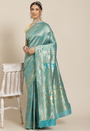 Jacquard Silk Rama Saree