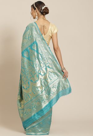 Jacquard Silk Rama Saree