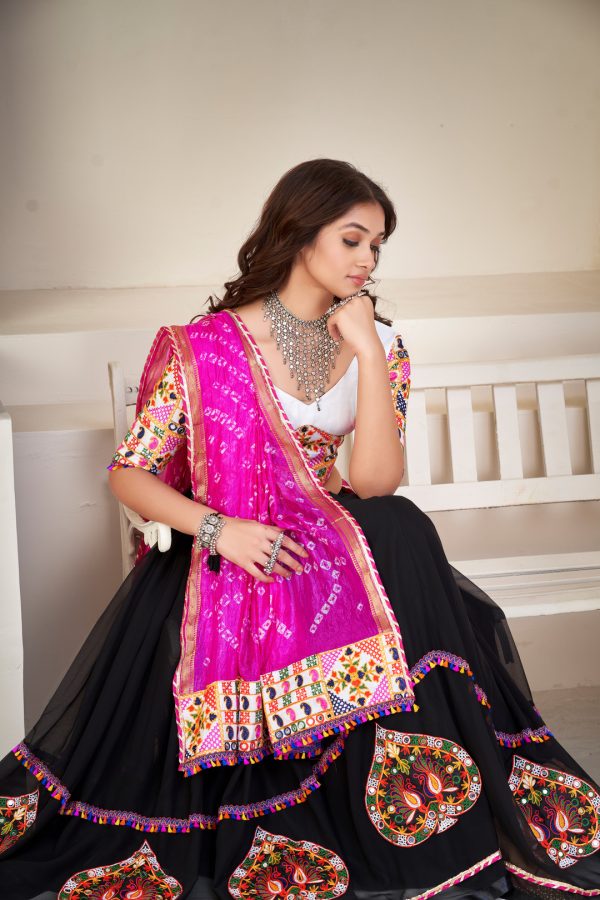 Black Lehenga for Navratri