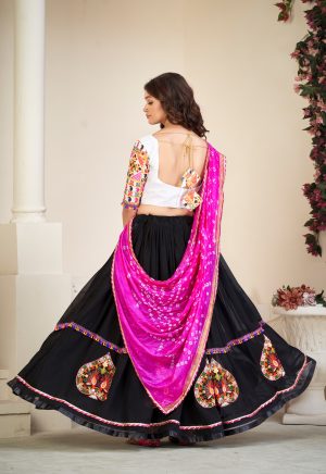 Black Lehenga for Navratri