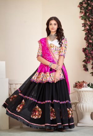 Black Lehenga for Navratri