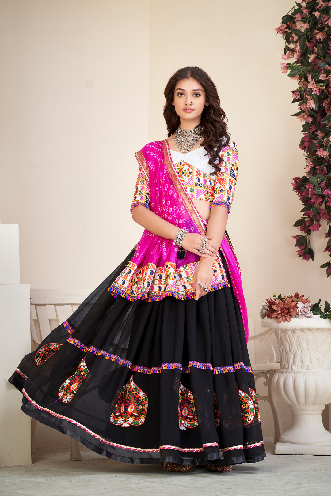 Black Lehenga for Navratri