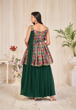 Bandhani Printed Sharara Suit