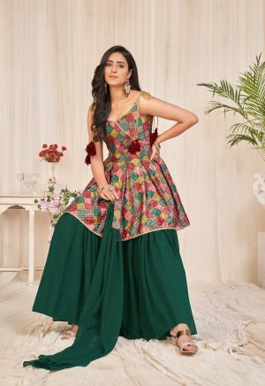 Bandhani Printed Sharara Suit