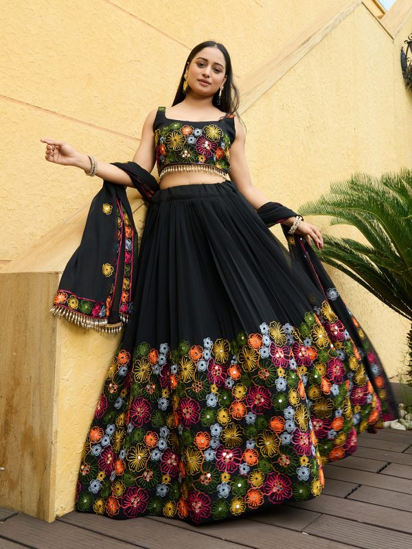 Heavy Embroidered Lehenga Choli