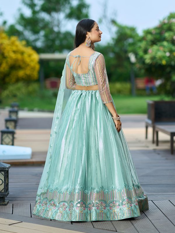 Net Pista Lehenga Choli