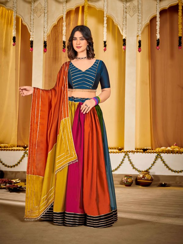 MultiColor Navratri Special Lehenga Choli