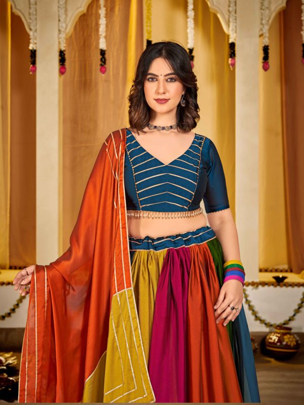 MultiColor Navratri Special Lehenga Choli