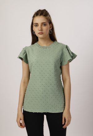 Round Collar Parrot Top