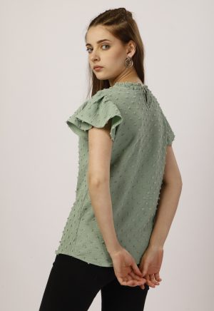 Round Collar Parrot Top