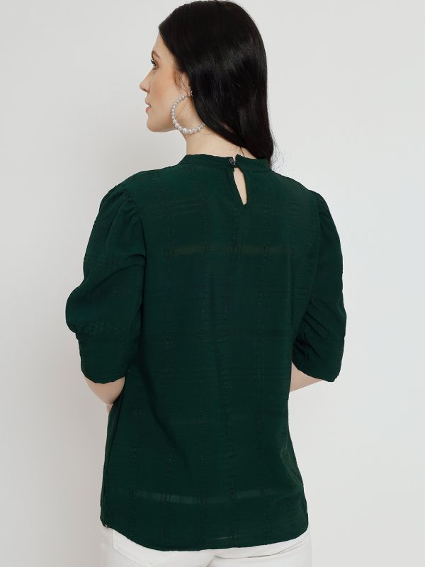 Green Self Design Top