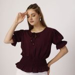 Cotton Purple Top