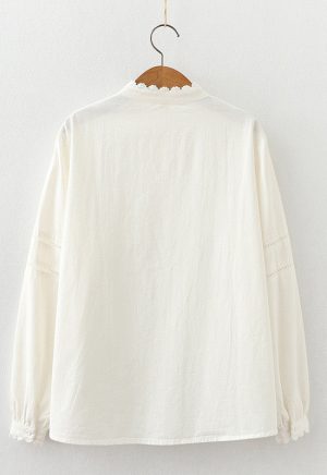 Cotton Pleated Shirt