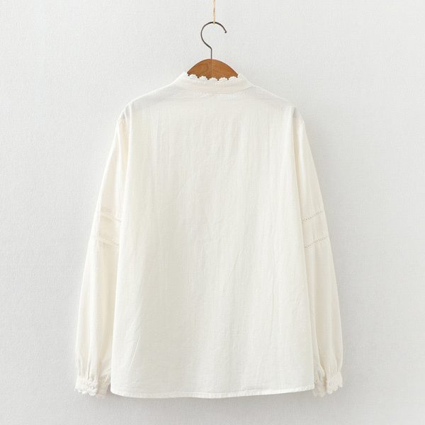 Cotton Pleated Shirt