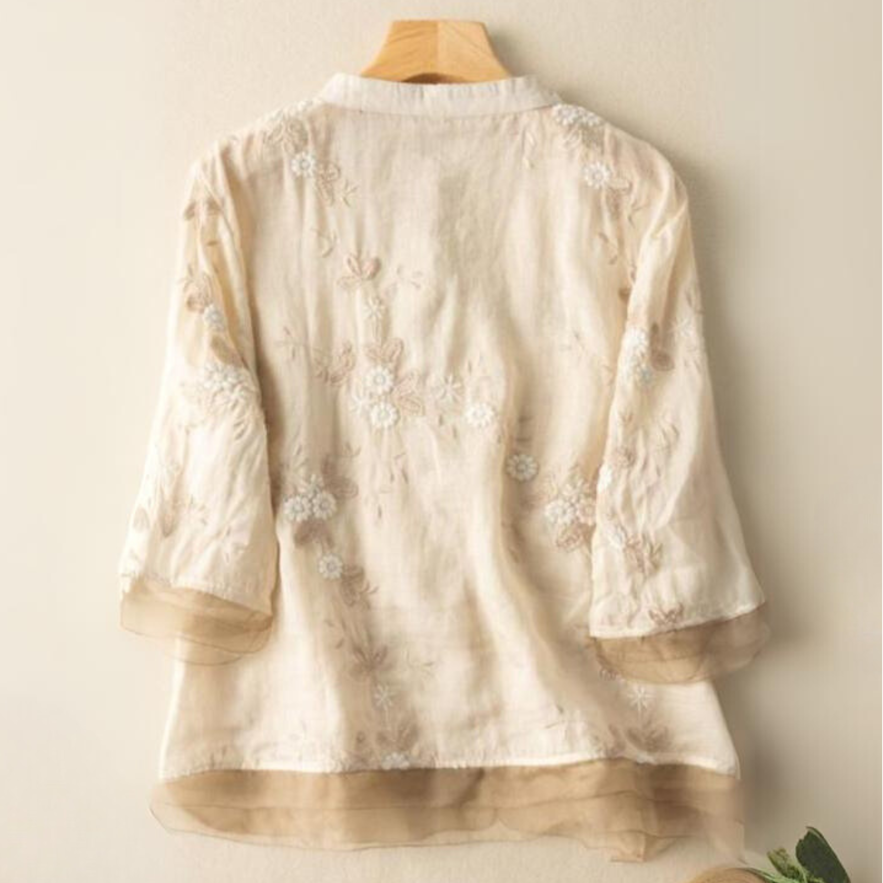 Embroidered Cotton Shirt