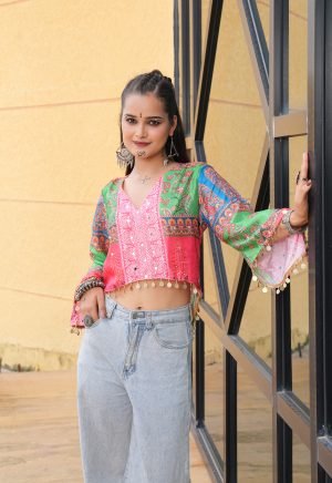 Navratri Garba Night Crop Top ? Traditional with Trendy Twist - Image 7