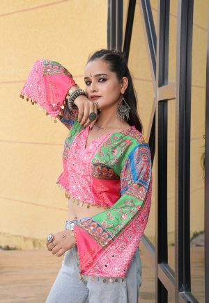 Navratri Garba Night Crop Top ? Traditional with Trendy Twist - Image 3